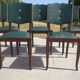 Restored Art Deco chairs, the 6.