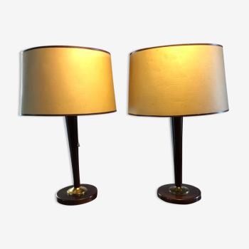 Pair of desk lamps