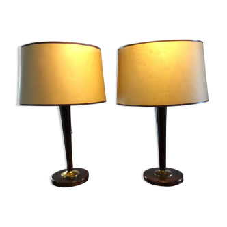 Pair of desk lamps