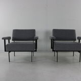 Pastoe three seater sofa and two fauteuils