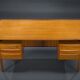 Danish Teak Desk by Peter Lovig Nielsen for Hedensted Mobelfabrik, 1960s