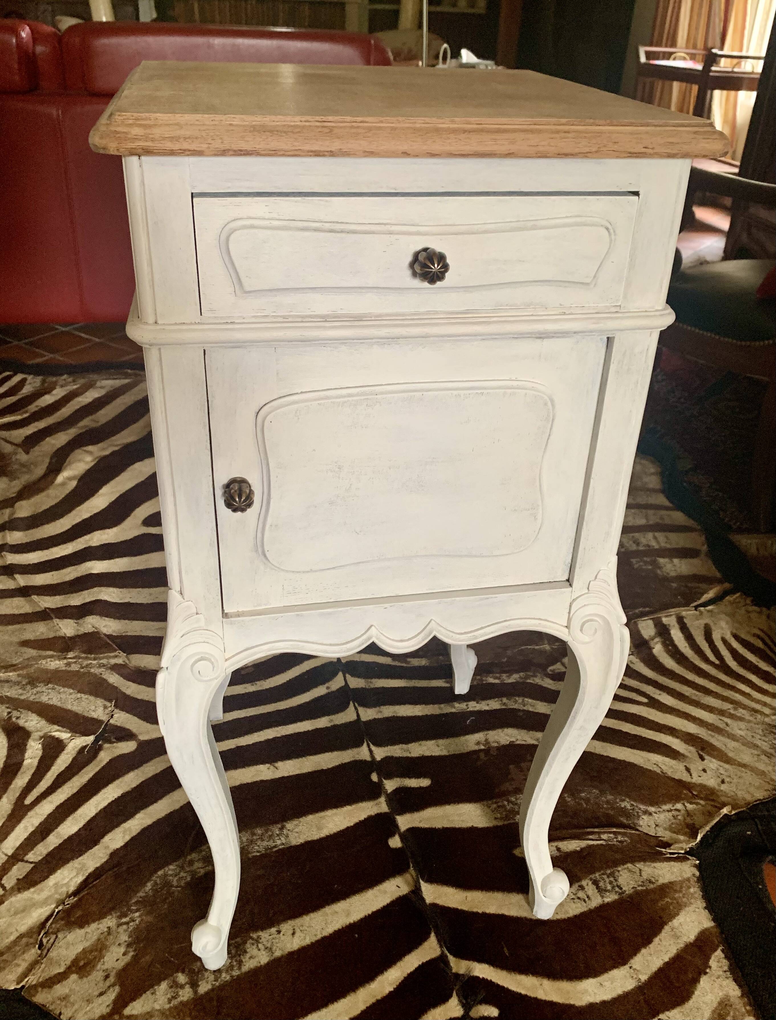 Large bedside table or small entryway unit