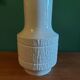 Richard Scharrer's white porcelain vase op art for Thomas , Germany 1970