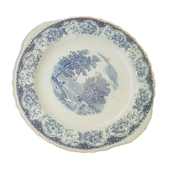 Assiette plate Royal Tudor