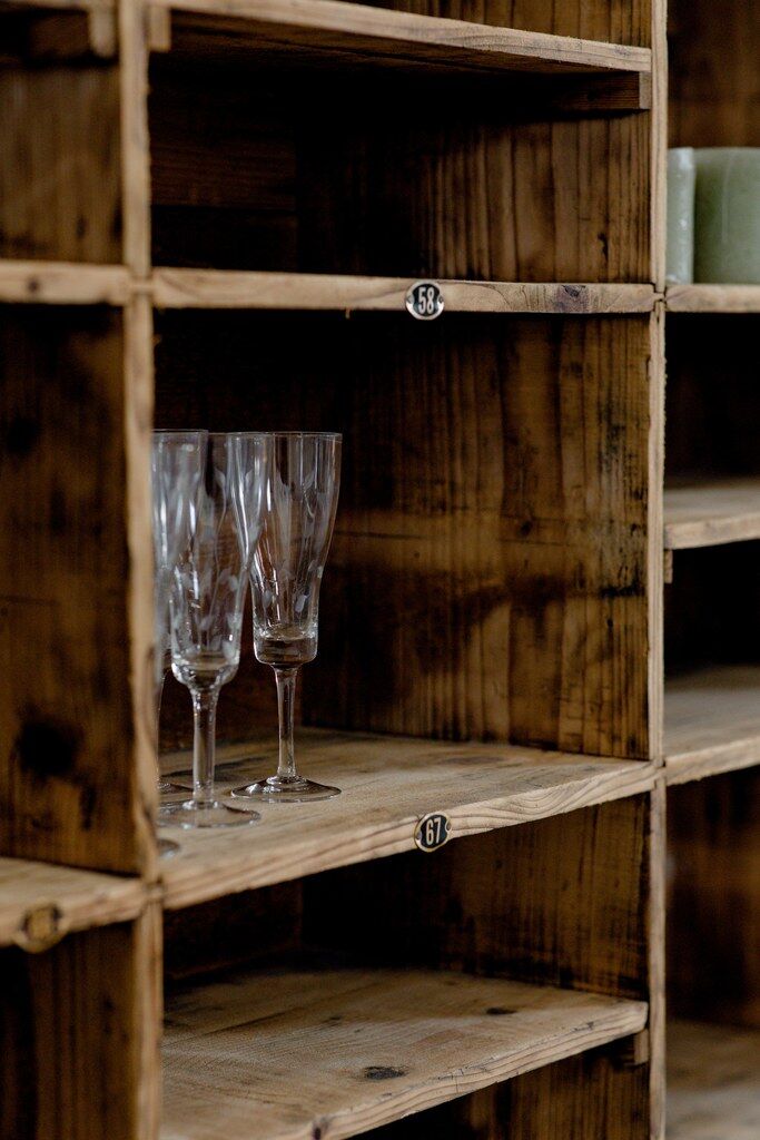 Furniture with 38 factory lockers