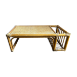 Small rattan coffee table