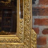 Golden mirror style Louis XV 81x119cm