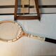 Vintage tennis racket Red star Montana