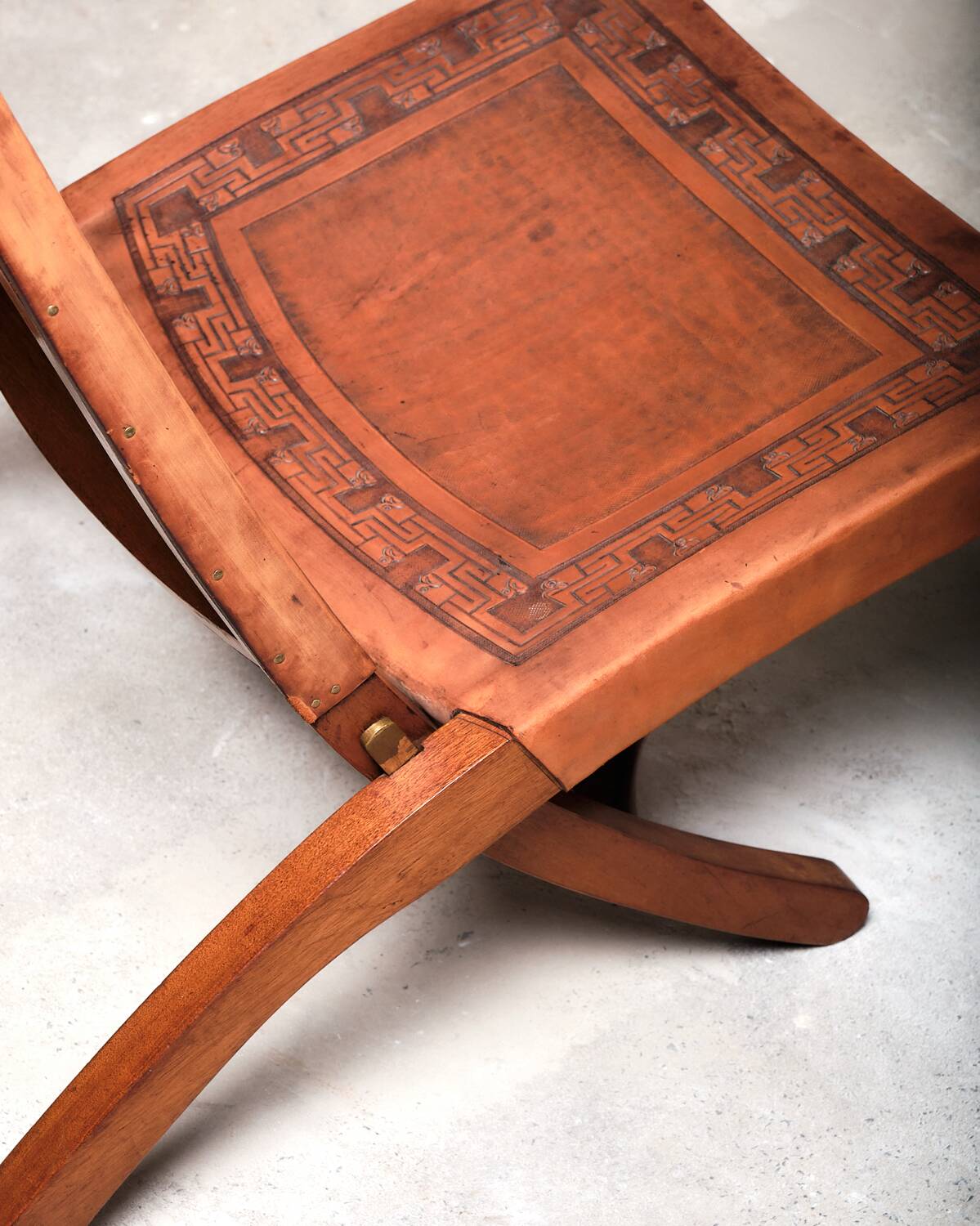 Set of 4 Angel’s Pazmino folding chairs, 1960’s