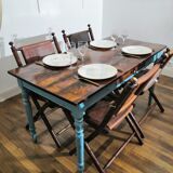 Table De ferme Relooké
