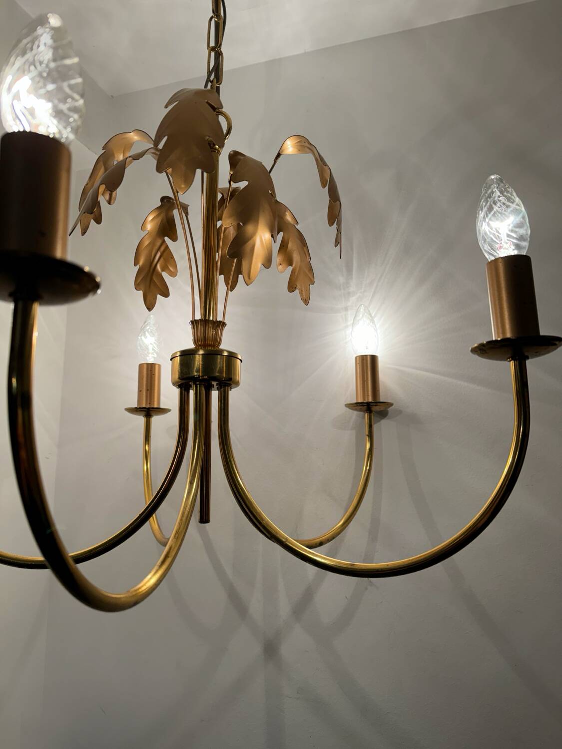 Lustre style Hollywood Regency années 80