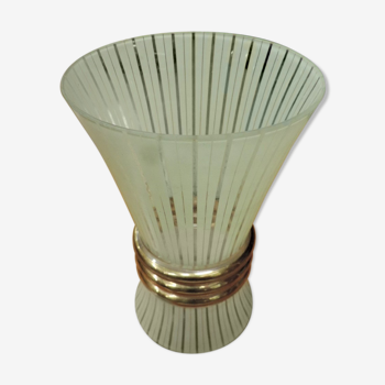 Glass 1960s vase