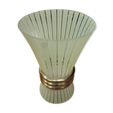 Vase des années 60 en verre