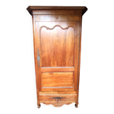 Small 18th century cherry wood bonnetière from the Vendée region