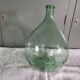 Dame jeanne old bubbled glass - 10 liters - height 36.5 cm