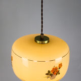 Suspension en verre vintage