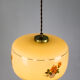 Vintage glass pendant light