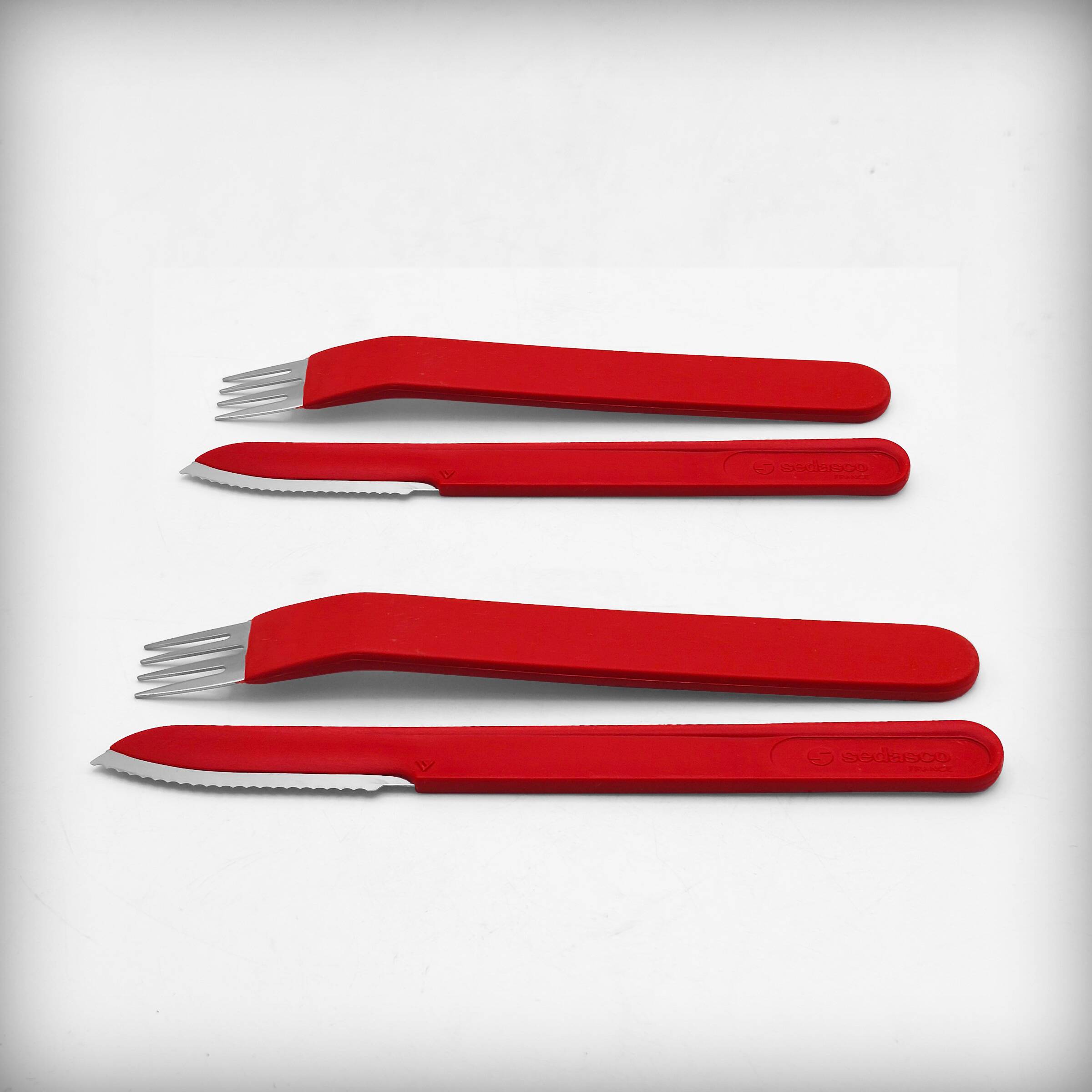 "Casino" cutlery set for 4 people by Sedasco, France, 1970s