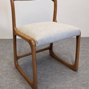 Set of 4 Baumann sled chairs, France circa 1970.