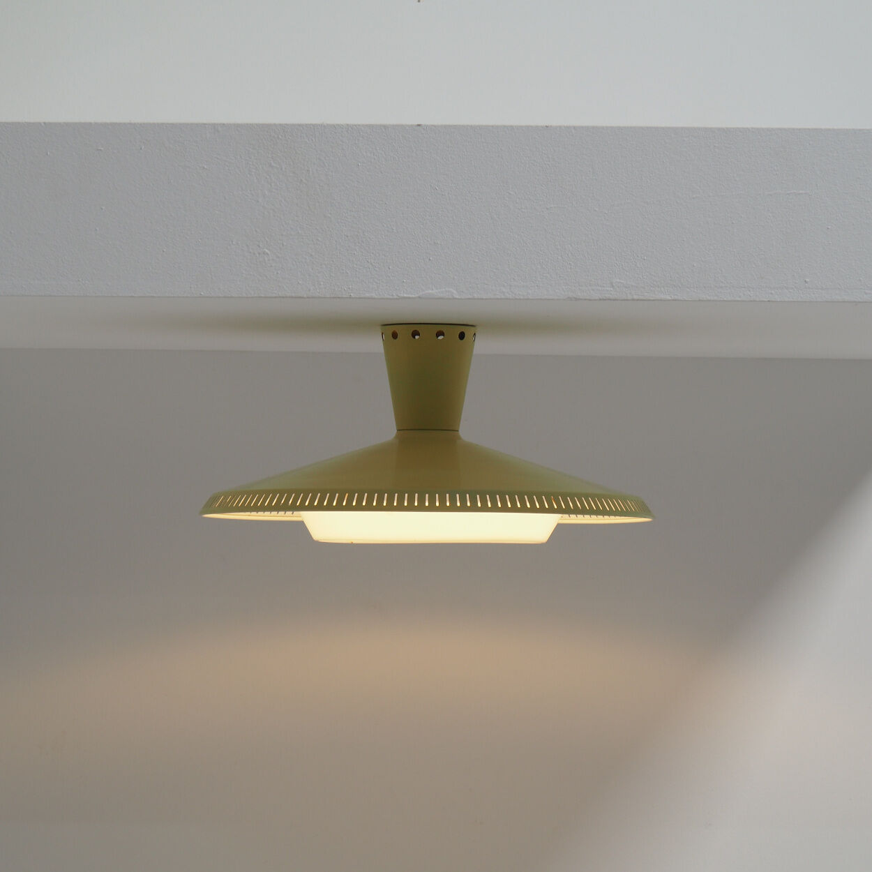 1950s NB 92 flush mount by Louis Kalff for Philips