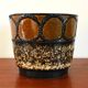 Fat Lava vintage ceramic pot 60s