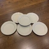 Set of 6 B&C dessert plates, Limoges
