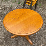 Vintage 70s table and 4 chairs set