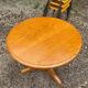 Vintage 70s table and 4 chairs set