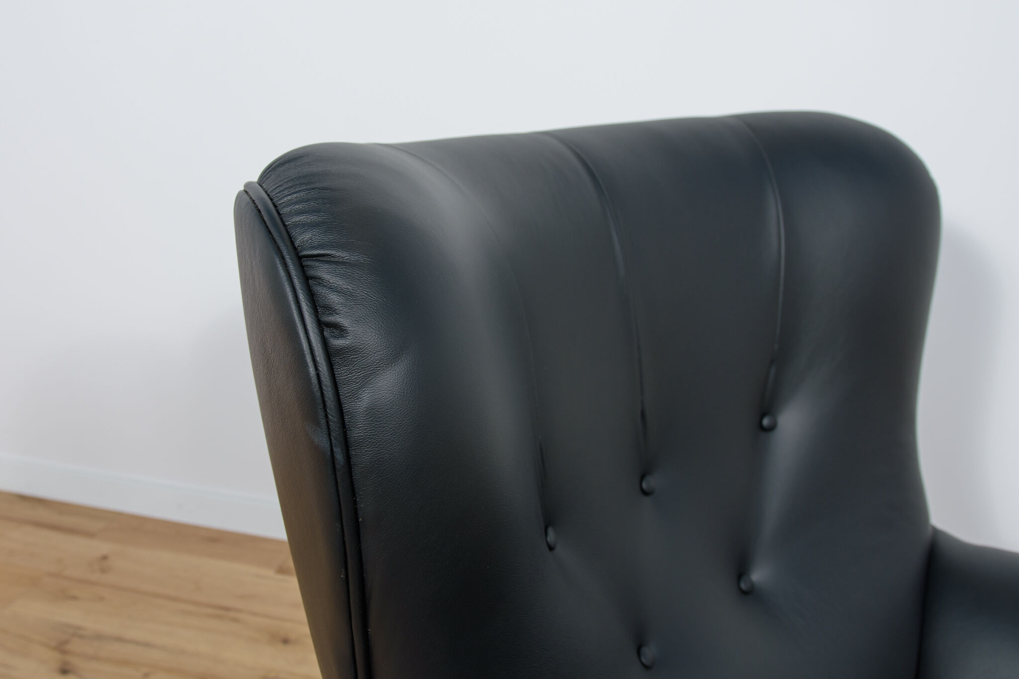 Armchair ML 214 with Ottoman by Illum Wikkelsø for Mikael Laursen 1960s