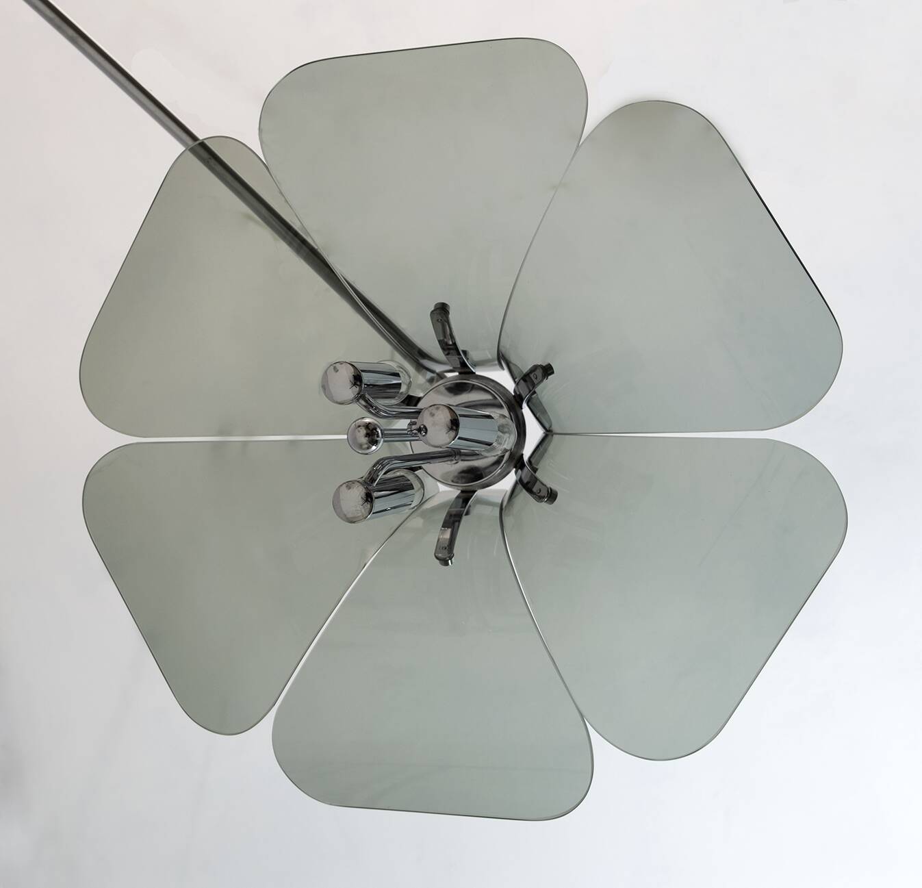 Fontana Arte Vintage Italian Arc Floor Lamp, 1970s