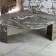 Table basse en marbre forme oeil par Roche Bobois, 1970