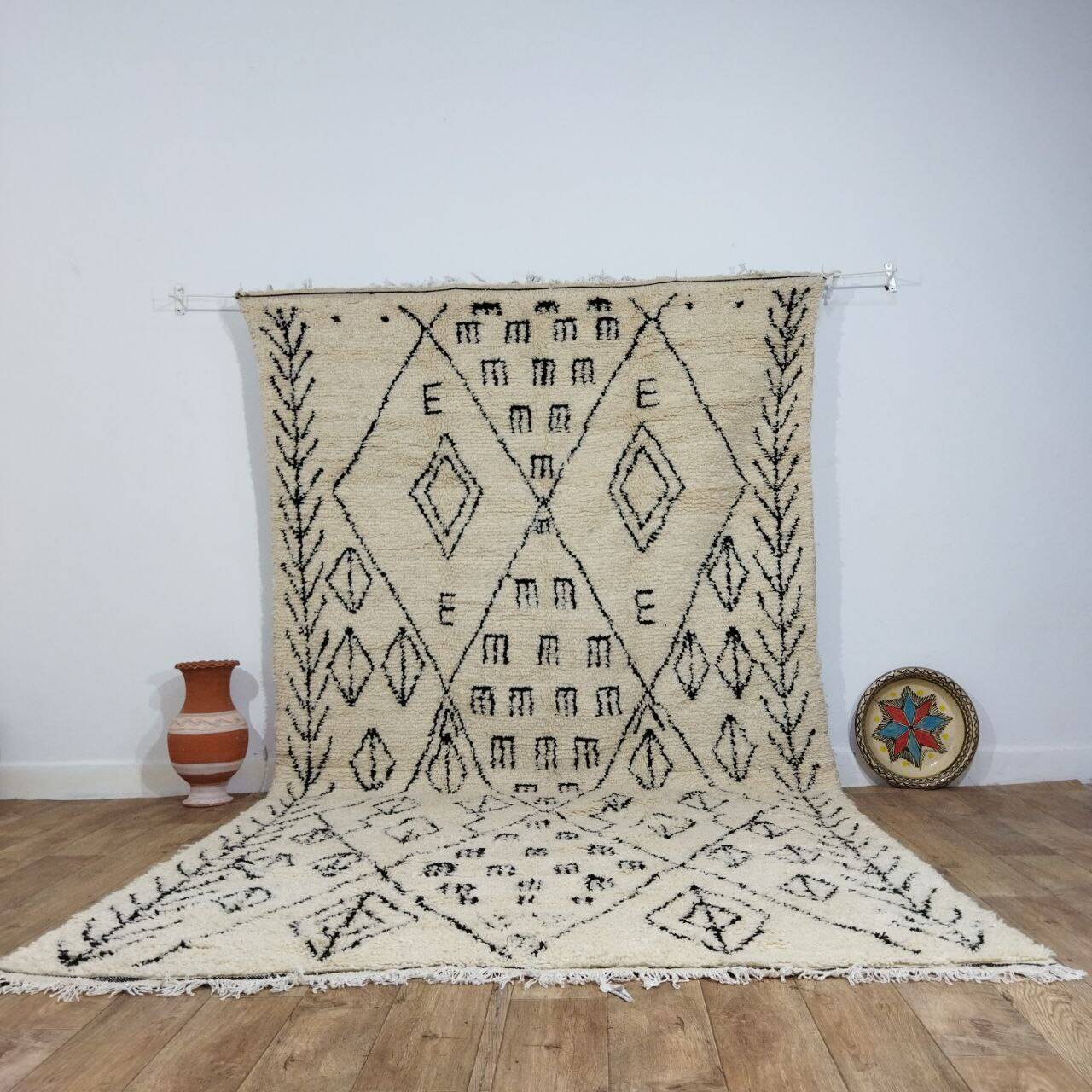Berber abstract rug 350 X192 CM