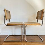 Page 1 of 11 Set of 2 Cesca chairs by Marcel BREUER b32