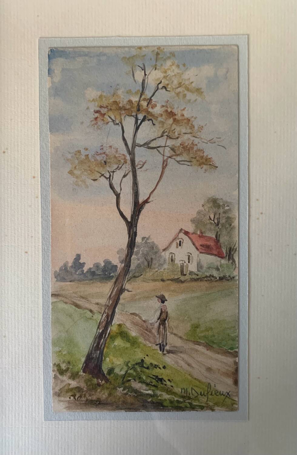 Aquarelle paysage