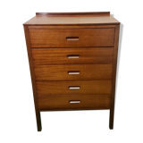 Teak chest of drawer