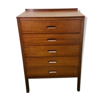 Teak chest of drawer