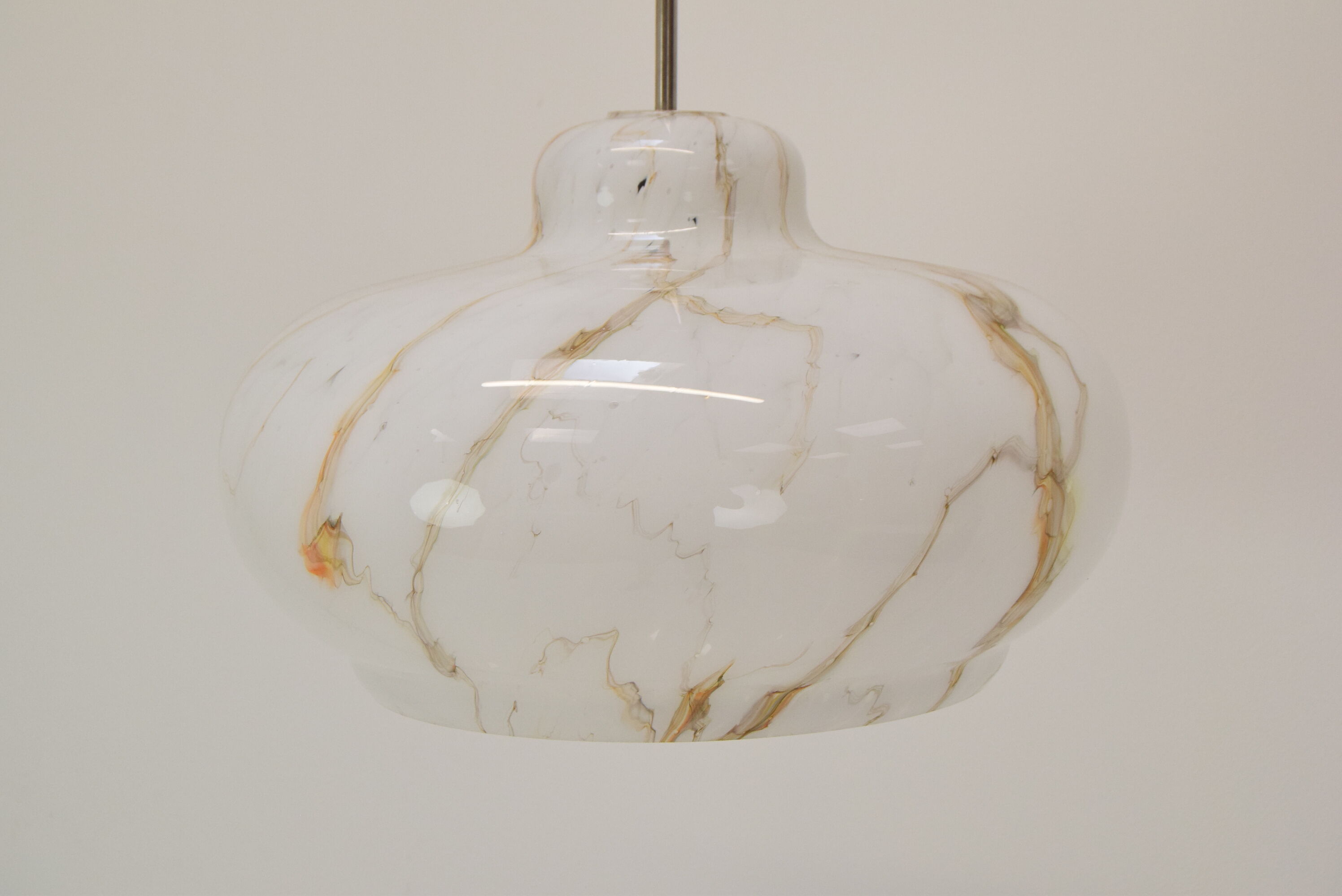 Mid-century glass pendant 1960's