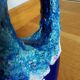 Vase Fat Lava sea foam