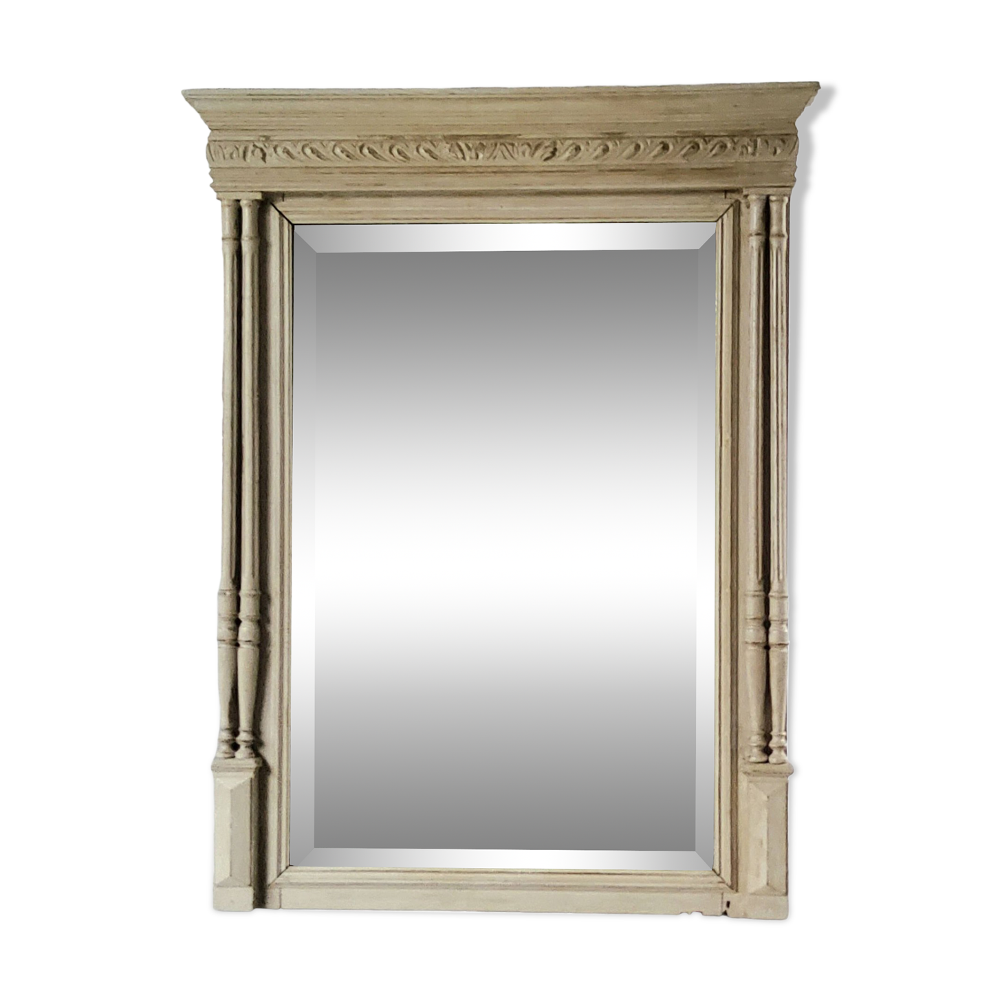 Patinated mirror 112x86cm