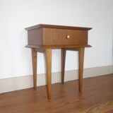 Oak bedside table 1950