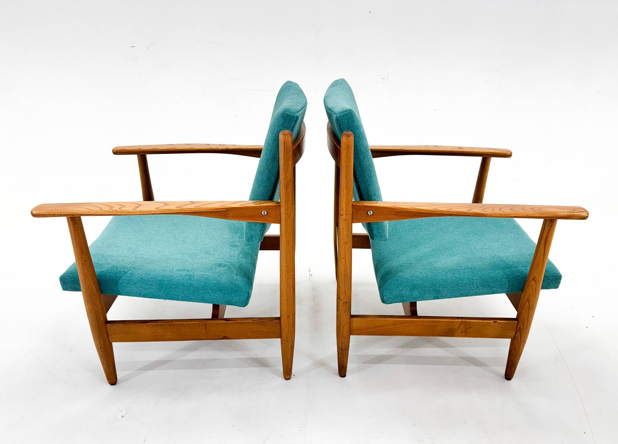 Pair of Mid-Century Armchairs, Czechoslovakia, 1970's