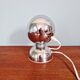 Chrome metal Eyeball lamp, Goffredo Reggiani, 1970