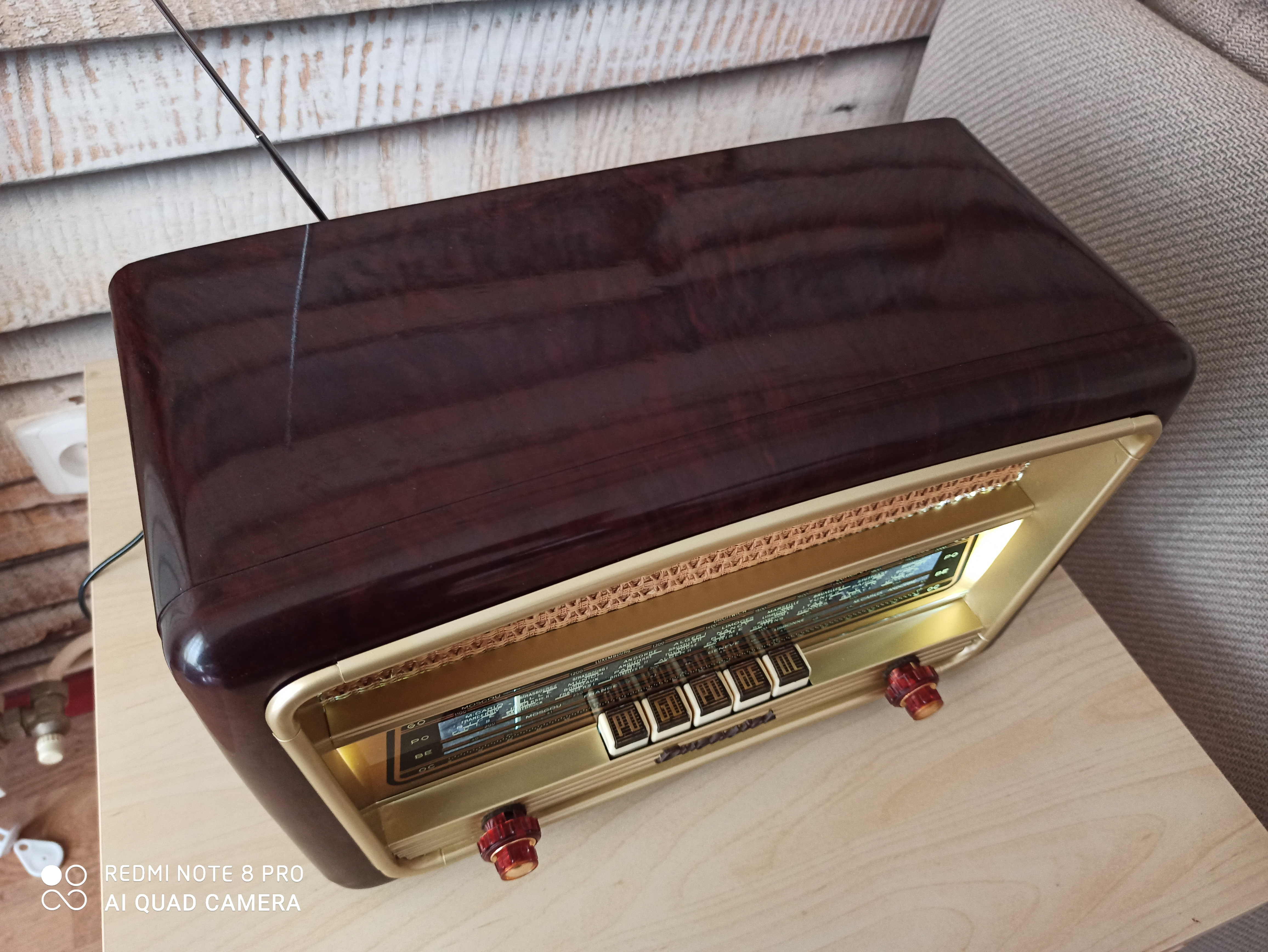Ducastel radio station - Favorite model (1957) - Bluetooth compatible