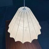 Modern mid-century Cocoon pendant lamp by Friedel Wauer for Goldkant Leuchten, Germany, 1960s.