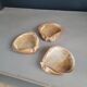 Set of three ceramic bowls