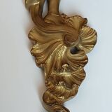 Pair of Regency style gilt bronze wall lights