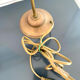 Lamp tulip flower brass glass vintage design old light