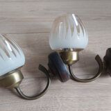 Pair of wall lamps 60s