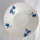 6 Limoges porcelain coffee cups, hand decorated, 1930s
