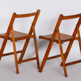 Set of two Mid Century Dining chairs - 1950s Czechia